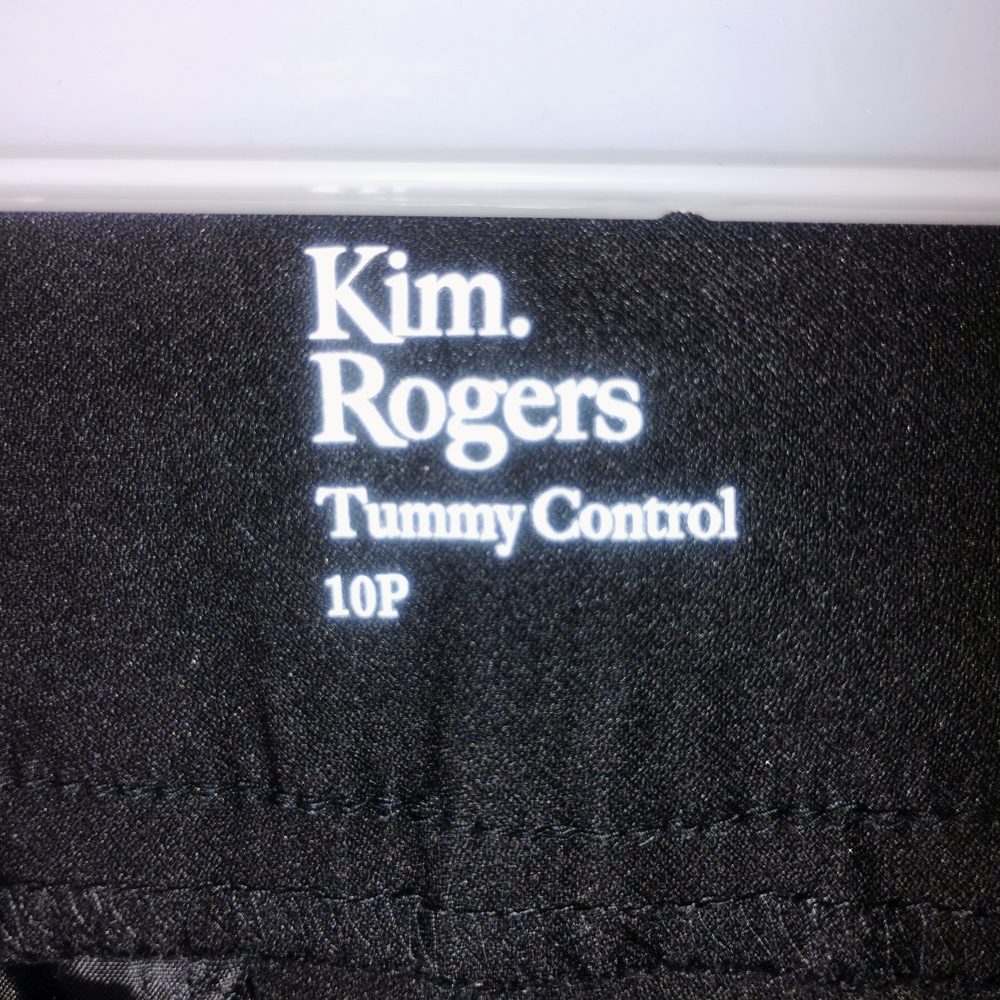 Kim Rogers Black High Waist Shorts Sz 10p ISO - Picture 3 of 4